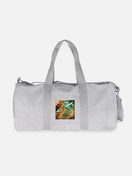 Beach - Recycelte Canvas-Sporttasche von Stanley/Stella - Grau meliert