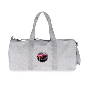 Voiture - Sac de sport en toile recyclée Stanley/Stella - gris chiné - Devant