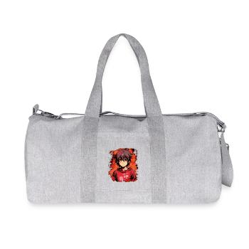 Anime Boy - Recycelte Canvas-Sporttasche von Stanley/Stella - Grau meliert - Vorne