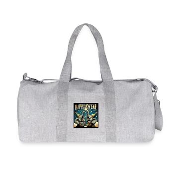 Réveillon du Nouvel An éléphant Bump - Sac de sport en toile recyclée Stanley/Stella - gris chiné - Devant