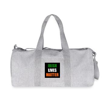 Irish lives matter - Sac de sport en toile recyclée Stanley/Stella - gris chiné - Devant
