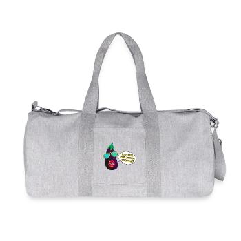 Too fresh to end up in Ratatouille - Recycled Canvas Sports Bag by Stanley/Stella - heather grey - Front