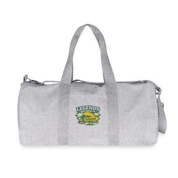 Legenden im Sommer - Recycelte Canvas-Sporttasche von Stanley/Stella - Grau meliert - Vorne
