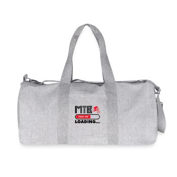 Préparez-vous pour VTT - Sac de sport en toile recyclée Stanley/Stella - gris chiné - Devant