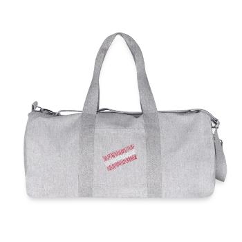 Österreich - Recycelte Canvas-Sporttasche von Stanley/Stella - Grau meliert - Vorne