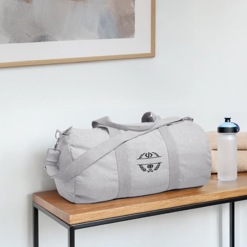 Code logo and code smiley in laurel wreath Recycled Canvas Sports Bag by Stanley/Stella