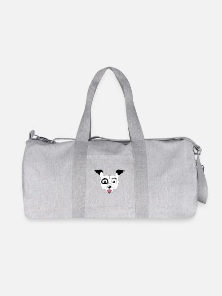 Mohn - Recycelte Canvas-Sporttasche von Stanley/Stella - Grau meliert