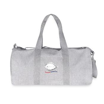 L’épagnette nationale de betteraves du Danemark - Sac de sport en toile recyclée Stanley/Stella - gris chiné - Devant
