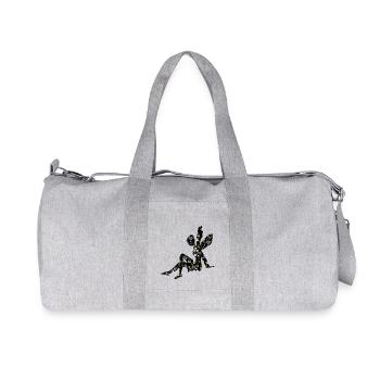 fée elfe - Sac de sport en toile recyclée Stanley/Stella - gris chiné - Devant
