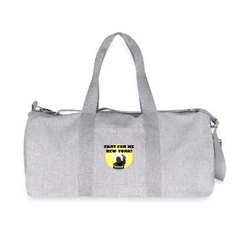 Pet Homme Comédie Illustration - Sac de sport en toile recyclée Stanley/Stella - gris chiné - Devant