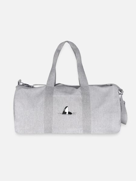 Killer whale - Recycled Canvas Sports Bag by Stanley/Stella - heather grey