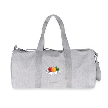 PAPRIKA - Recycelte Canvas-Sporttasche von Stanley/Stella - Grau meliert - Vorne