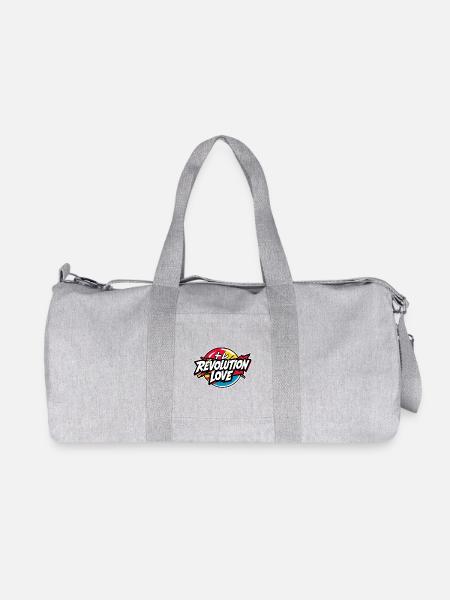 Révolution Amour - Sac de sport en toile recyclée Stanley/Stella - gris chiné