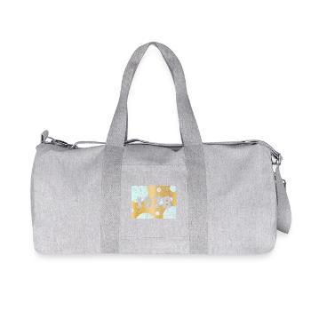Numéro 1978 - Sac de sport en toile recyclée Stanley/Stella - gris chiné - Devant