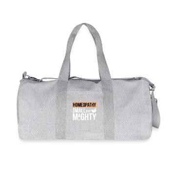 Zertifizierte Klinische Verdünnungsspezialistenbekleidung - Recycelte Canvas-Sporttasche von Stanley/Stella - Grau meliert - Vorne