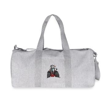 501 Red Tractor 1055XL - Sac de sport en toile recyclée Stanley/Stella - gris chiné - Devant