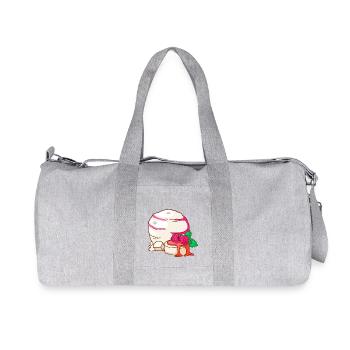 Panna cotta ice cream ice cream ice cream - Recycled Canvas Sports Bag by Stanley/Stella - heather grey - Front