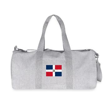 Drapeau de la République dominicaine – Tropical Pride - Sac de sport en toile recyclée Stanley/Stella - gris chiné - Devant