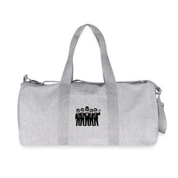 Bachelor Team Groom - Sac de sport en toile recyclée Stanley/Stella - gris chiné - Devant