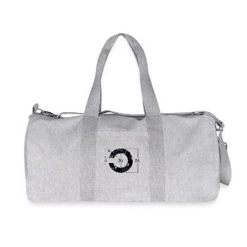 Landoltring - Recycelte Canvas-Sporttasche von Stanley/Stella - Grau meliert - Vorne
