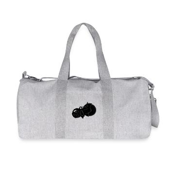 Steinsäge Steinsägemaschine - Recycelte Canvas-Sporttasche von Stanley/Stella - Grau meliert - Vorne