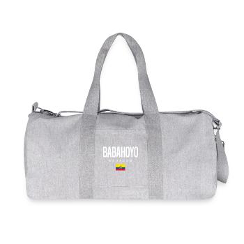 Babahoyo Équateur Équatorien - Sac de sport en toile recyclée Stanley/Stella - gris chiné - Devant