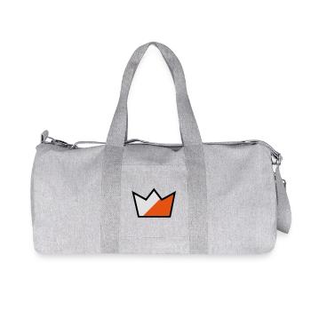 King of orienteering - Recycled Canvas Sports Bag by Stanley/Stella - heather grey - Front