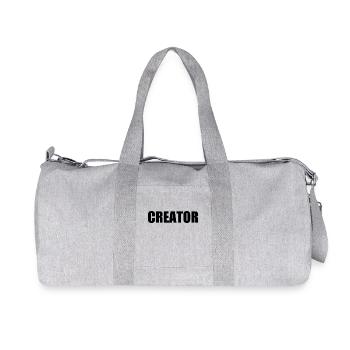 Creator - Recycled Canvas Sports Bag by Stanley/Stella - heather grey - Front