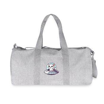 Enlèvement d’OVNI par des rats et des souris - Sac de sport en toile recyclée Stanley/Stella - gris chiné - Devant