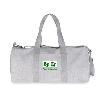 Pure Chemistry 2 - Recycled Canvas Sports Bag by Stanley/Stella - heather grey - Front