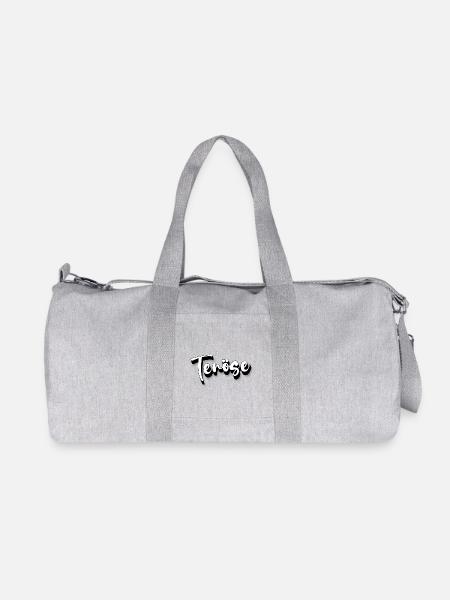 Tenöse - Recycelte Canvas-Sporttasche von Stanley/Stella - Grau meliert