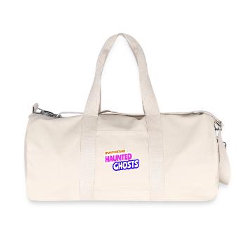 Haunted Ghosts – Spooky Shadows of the Night - Recycled Canvas Sports Bag by Stanley/Stella - natural - Front