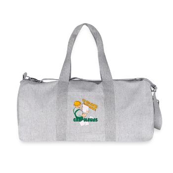 carreleur - Sac de sport en toile recyclée Stanley/Stella - gris chiné - Devant