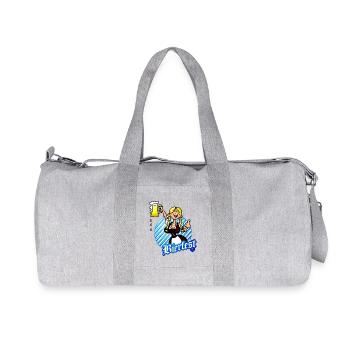 Bierfest Cheers Fille Illustration - Sac de sport en toile recyclée Stanley/Stella - gris chiné - Devant