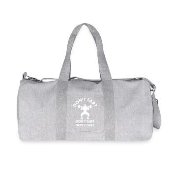 T-shirt d’haltérophilie Dont Fart - Sac de sport en toile recyclée Stanley/Stella - gris chiné - Devant