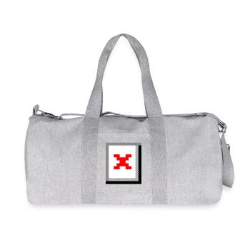 Missing Image – File Not Found - Recycled Canvas Sports Bag by Stanley/Stella - heather grey - Front