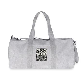 Dub Reggae Soundsystem Therapy - Recycelte Canvas-Sporttasche von Stanley/Stella - Grau meliert - Vorne