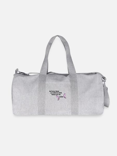 Lutins - Sac de sport en toile recyclée Stanley/Stella - gris chiné