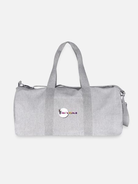 let's dance - Recycelte Canvas-Sporttasche von Stanley/Stella - Grau meliert