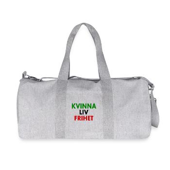 LIBERTÉ DE VIE DE LA FEMME - Sac de sport en toile recyclée Stanley/Stella - gris chiné - Devant