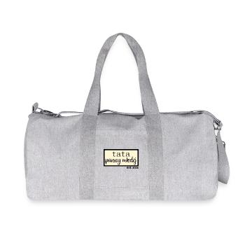 Papa de la Mariée 2026 - Sac de sport en toile recyclée Stanley/Stella - gris chiné - Devant