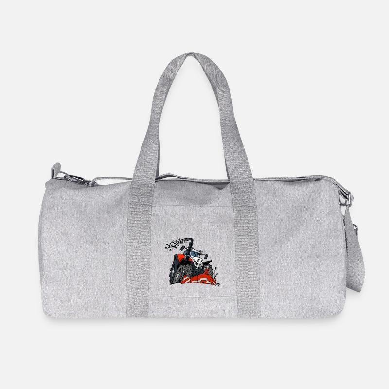 0559 steyr - Recycelte Canvas-Sporttasche von Stanley/Stella - Grau meliert
