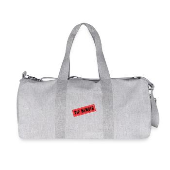Vip Mitglied - Recycelte Canvas-Sporttasche von Stanley/Stella - Grau meliert - Vorne