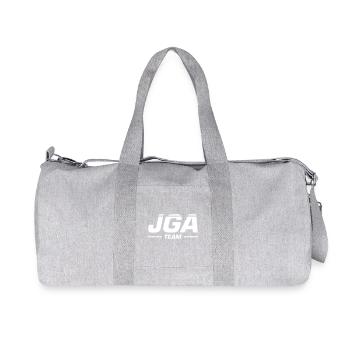 JGA Team Junggesellenabschied - Recycelte Canvas-Sporttasche von Stanley/Stella - Grau meliert - Vorne
