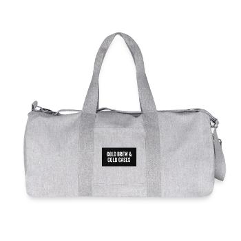 Cold Brew & Cold Cases - Recycelte Canvas-Sporttasche von Stanley/Stella - Grau meliert - Vorne