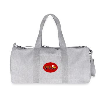 Tractor - Recycled Canvas Sports Bag by Stanley/Stella - heather grey - Front