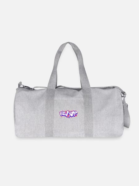 New York Horizontales Graffiti 1 - Recycelte Canvas-Sporttasche von Stanley/Stella - Grau meliert