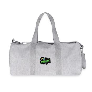 La joie, c’est le nouveau Punk - Sac de sport en toile recyclée Stanley/Stella - gris chiné - Devant