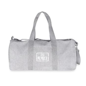 Crew Member Herz - Recycelte Canvas-Sporttasche von Stanley/Stella - Grau meliert - Vorne