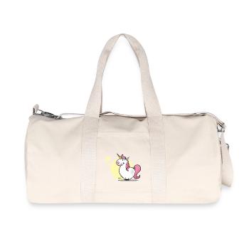 Unicorn - Recycled Canvas Sports Bag by Stanley/Stella - natural - Front